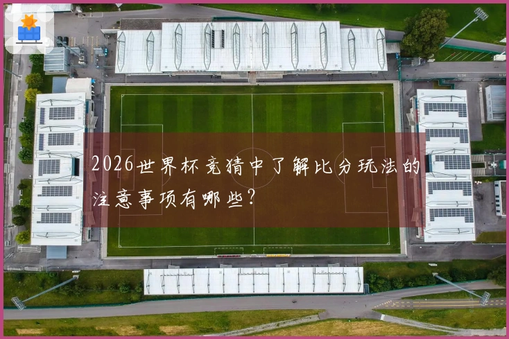 2026世界杯竞猜中了解比分玩法的注意事项有哪些？