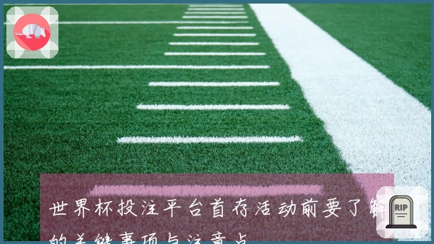 世界杯投注平台首存活动前要了解的关键事项与注意点