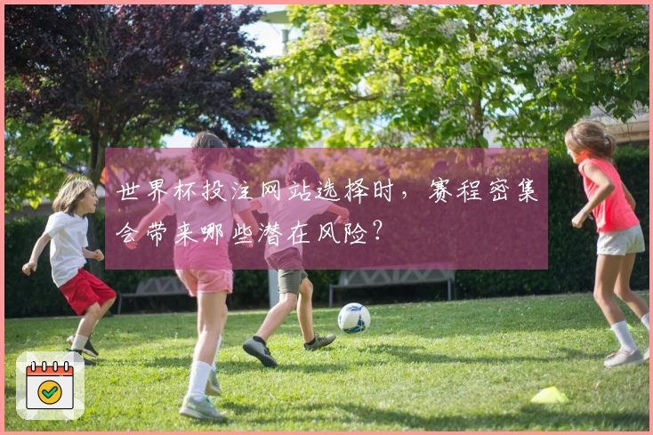 世界杯投注网站选择时，赛程密集会带来哪些潜在风险？